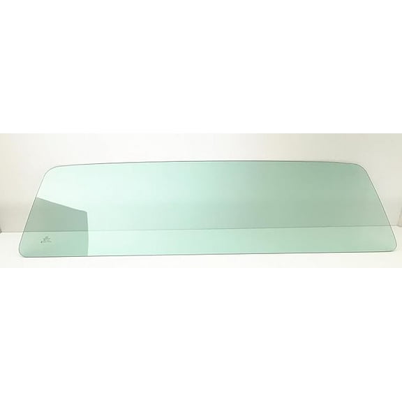 Stationary Back Window Back Glass Compatible with Ford F-Super Duty F250HD(Heavy Duty) F350 F450 1980-1997/ F100 F150 F250 1980-1996 / F600 F700 F800 1980-1999 Models Pickup