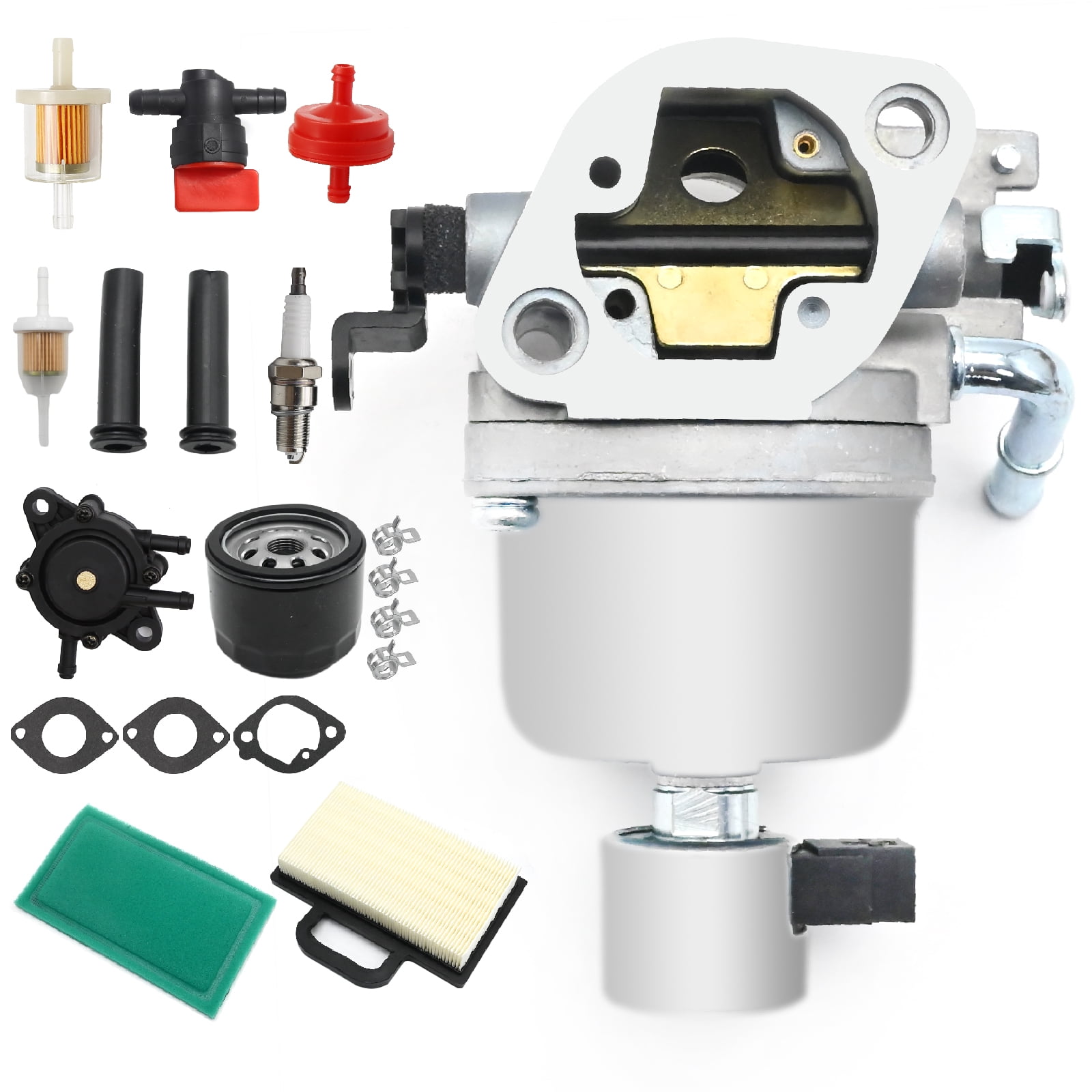 Anxingo 699807 Carburetor Tune up Kit Replacement for 405777 406777 407777 4 Cycle V-Twin 20HP 21HP 23HP 24HP 25HP Engines Lawn Mower Carb