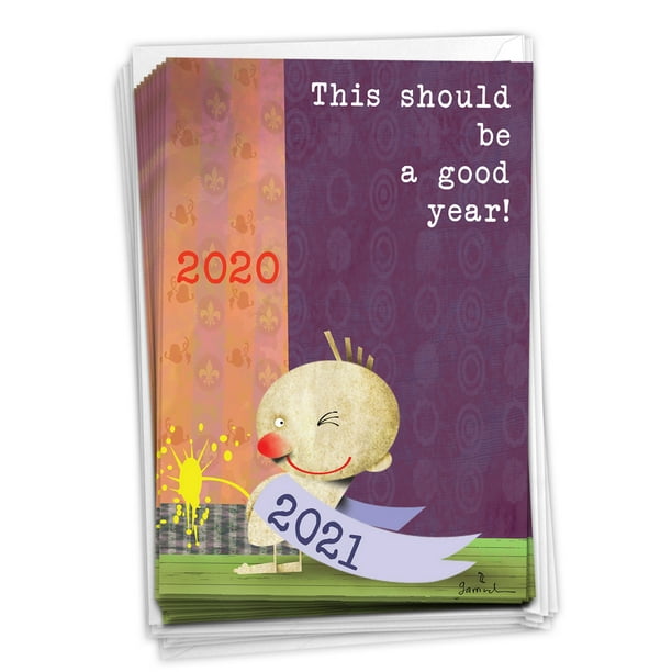 12 Naughty New Year Cards Funny - 2021 Adult NYE Party ...