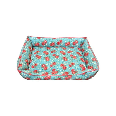 The Pioneer Woman Vintage Floral Large Pet Bed, 34" x 24"