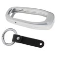 thumbnail image 1 of Funda para llave de coche con hebilla para llave inteligente Plata kusrkot Cubierta del mando a distancia del coche, 1 of 8