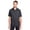 Carbon, variant on NE100 Men's JAQ Snap-Up Stretch Performance Polo-Burgundy-2XL