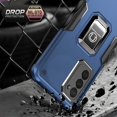 thumbnail image 2 of Compatible for Samsung Galaxy A03S Case with Magnetic Car Mount Friendly Hybrid Shockproof Protective Phone Cover with Kickstand - Blue, 2 of 8