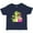 Navy Blue, variant on Inktastic Dragon Cupcake 1st Birthday Boys or Girls Baby T-Shirt