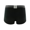 thumbnail image 2 of PEASKJP Big and Tall Underpants Boxer Briefs Mens Underwear Men Soft Cotton Open Fly Underwear (Black,L), 2 of 5