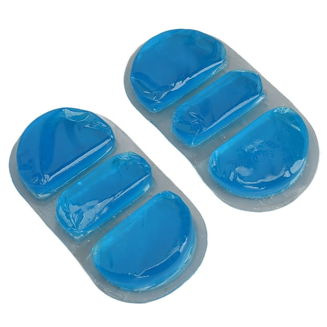 Dioche 2 Pcs Packs de Gel Réutilisables Chaud et Froid pour Blessures, Dents de Sagesse, Maux de Tête, Inconfort Articulaire, Utilisation Polyvalente, pour Genou, Dos, Cou, Poignet, Cheville