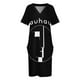 thumbnail image 4 of Vestido de fiesta Bauhaus post punk de los años 80, versión retro blanca, con bolsillos sueltos, elegantes vestidos sueltos para mujer, vestido para mujer 2025, 4 of 7