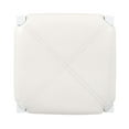 thumbnail image 2 of Hampton Three-Piece Faux Marble Tavern Set, White, 2 of 9