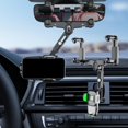 thumbnail image 1 of Soporte para Teléfono Hugo con Espejo Retrovisor para Coche Giratorio 360 Grados Verde, 1 of 10