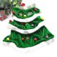 thumbnail image 2 of Disfraz de perro en forma de árbol de Navidad Ropa de invierno para mascotas Vestido con capucha de Navidad cálido y cómodo para fiesta - Talla S (verde) Feliz Sencillez, 2 of 2