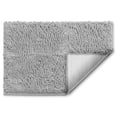 thumbnail image 2 of Nestl Bathroom Rugs, Machine Washable Bath Mats For bathroom Floor Rugs, Nonslip Backing Rubber Bath Rug, Silver, 2 of 6