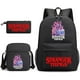 thumbnail image 2 of Mochila Stranger Things, conjunto de tres piezas, mochila escolar para estudiantes, bolsa de lona, 2 of 2