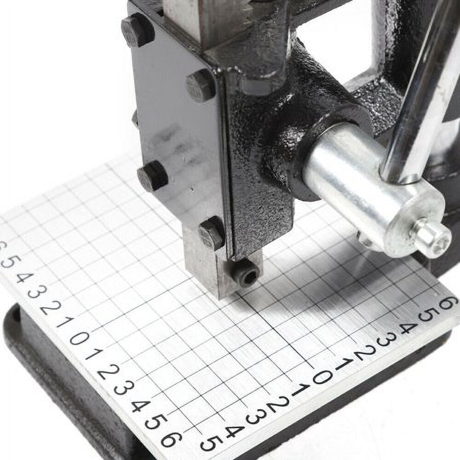 Manual Press Punch DIY Craft Tool Leather Hole Puncher Hand Punching Machine