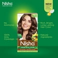 thumbnail image 4 of Nisha Creme Hair Color | Permanent Long Lasting Brown Hair Dye Color Kit | Chocolate Brown | 4.05 Oz, 4 of 10