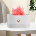 thumbnail image 3 of Humidificador de aire portátil USB 3D Flame Seven Colors Silent Cool Mist Difusor de aceite esencial para dormitorio Bebés Guardería Decoración para Blanco, 3 of 7