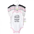 thumbnail image 2 of Hudson Baby Short Sleeve Bodysuits, 5-Pack, Newborn- 24 Months, 2 of 2