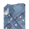 thumbnail image 3 of Wonder Nation Girls Denim Jacket, Sizes 4-18 & Plus, 3 of 3