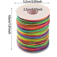 thumbnail image 3 of 1mm Stretchy Bracelet String, Sturdy Rainbow Elastic String Elastic Cord for Jewelry Making, Necklaces, Beading and Crafts, 3 of 5