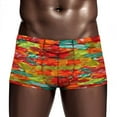 thumbnail image 3 of Candies,sugar, Gummy Men's Mesh Boxer Briefs Cooling Breathable Sports Underwear Vertical Fly, 3 of 5