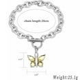 thumbnail image 2 of Crystal Butterfly Cremation Jewelry Urn Bracelet for Ashes Memorial Lockets Pendant Funeral Keepsake Jewelry for Ashes, 2 of 6