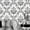 White, variant on Brown/Black/Gold/Beige Damask Embossed Textured Thick Wallpaper Roll for Living Room Bedroom Decorative 20.86“ x 32.8'