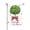 Color 2, variant on Amhnf Welcome Cute Cow With Daisy Crown And Checkered Scarf Garden Flag For Home Outdoor Garden Yard Decor 12x18 inch