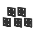 thumbnail image 4 of Embout de Profil en Aluminium, 5 Pcs Embout de Profil en Aluminium Plaque de Profil Robuste et Résistant, 4 of 8