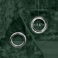thumbnail image 3 of Crushed Velvet Curtains with Grommets Luxurious Thermal Insulated Soundproof Drapes for Office, Soft and Durable Light-Filtering Window Treatments, 2 Panels, 3 of 6