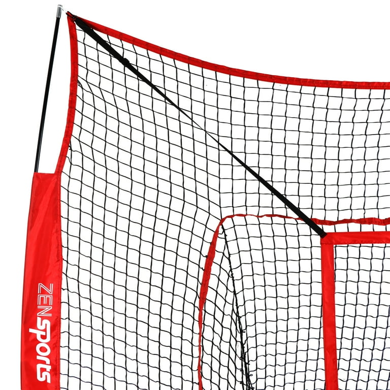 趣味・スポーツ・実用 PLANTED   7 ZenSports 7'x7' Baseball Softball Batting Net, Pitching