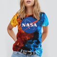 thumbnail image 3 of NASA T-Shirts for Men Women, Anime Short Shirts, Unisex Short Sleeve Tops, Crew Neck Tee Shirts, S-4XL, 3 of 8