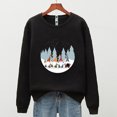 thumbnail image 4 of MIUOWANP Women's Long Sleeve Tops Christmas Fashion Women's Casual Long Sleeve Printed Ladies Sweatshirts Tops, 4 of 4