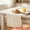 Pale Yellow, variant on Unique Bargains Cotton Kitchen Runner for Dining Table Decoration Lilac 11.8" x 63"