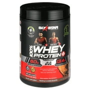 Six Star Elite Series 100% Whey Protein Powder Plus Triple Chocolate 2lbs