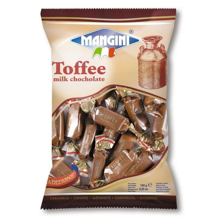 Italian Milk Chocolate Toffee 150g bag (10 pcs)