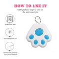 thumbnail image 3 of YOPTOP Hidden GPS Tracking Device  Portable Dogs Cats GPS Locator  Bluetooth Intelligent Anti-Lost Device  5.0 Mobile Key Finder Device  for Kids Pets Keychain for Smartphone,skyblue, 3 of 8