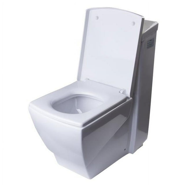 Eago R-336SEAT Siège de Toilette en Plastique à Fermeture Douce de Remplacement, Blanc pour TB336