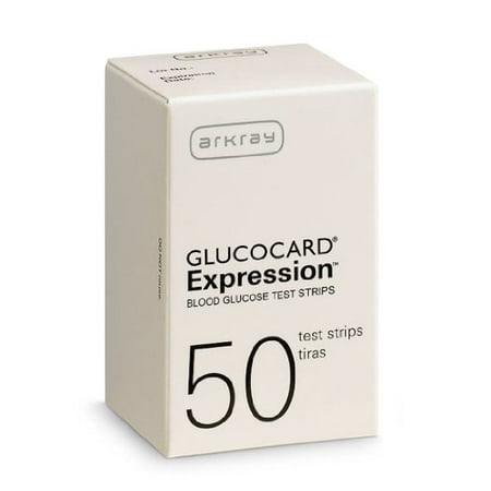 Arkray Glucocard Expression Diabetic Blood Glucose Test Strips 50