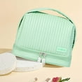 thumbnail image 4 of Bolsa de aseo de viaje duradera jinwen Neceser de viaje Verde claro, 4 of 7
