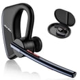 thumbnail image 1 of Auricular Bluetooth para teléfono celular Cancelación de ruido MIC Auricular inalámbrico Bluetooth para conducir / Negocios / Oficina New bee M50, 1 of 2