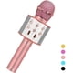 thumbnail image 1 of Regalos de cumpleaños para niñas y niños de 6 a 15 años, micrófono de karaoke inalámbrico Bluetooth, regalos de fiesta para niños y niñas adolescentes, juguetes para edades de 4 a 12 años (rosa), 1 of 5