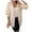 Beige, variant on Wancir Women's Cardigans Button Down High Low Solid Knit Loose Cardigans