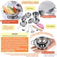 thumbnail image 4 of Set de juegos de cocina Pretend Play para niños, ollas y sartenes, 4 of 6