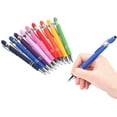 thumbnail image 4 of 20Pcs Retractable Metal Ballpoint Pen with Touching Screen Tip 1.0mm Tip Smooth to Write for Office, 4 of 8