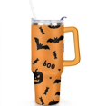 thumbnail image 2 of Happy Halloween Tumbler with Handle Insulated Coffee Mug 40 oz Stainless Steel Cup for Cafe Drinks Beverage Liquid Cocktail Ideal Gift for Women Daughter Mom, 2 of 7