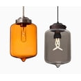 thumbnail image 2 of 1JT-OLINCL-BR-Besa Lighting-Olin-One Light Cord Pendant with Flat Canopy-7 Inches Wide by 11 Inches High-Bronze Finish-Clear Glass Color, 2 of 2
