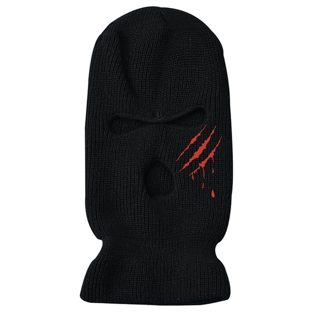 Cubierta De Cara Tejida Para Clima Frío, Resistente Al Viento, Transpirable, Para Esquí, Para Hombres Y Mujeres, Ciclismo Y Correr 3 Agujeros, seitruly HA044854-06