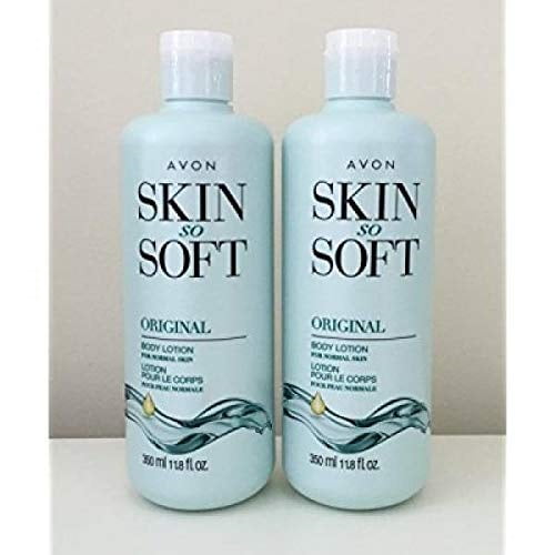Dusør fjerne Mangler Lot of 2 Avon Skin So Soft Original + Jojoba Body Lotion 11.8 oz. ea. -  Walmart.com