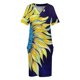 thumbnail image 4 of Sunflower on Canvas Loose Pocket Dress cute dress women clothing 2025 new arrivals elegant dresses plus sizes dresses for prom, 4 of 7
