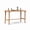 Teak, variant on PURPLE LEAF OUTDOOR Bar Rectangular Counter Height Table Patio Modern Pub Dining Table with Weather Resistant Top Indoor and Outdoor Teak