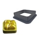 thumbnail image 4 of Matsuzay 8 moldes reutilizables no pegajosos para tartas hechos de plástico de alimentaria, aspecto cuadrado fácil de limpiar Cocina y Comedor, 4 of 6